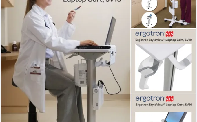 Ergotron StyleView Laptop Cart,