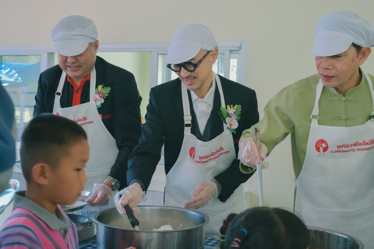 มูลนิธิอายิโนะโมะโต๊ะ ส่งมอบอาคารโรงอาหารอายิโนะโมะโต๊ะ ให้แก่ โรงเรียนบ้านแม่โต๋ ตำบลบ่อแก้ว อำเภอสะเมิง จังหวัดเชียงใหม่