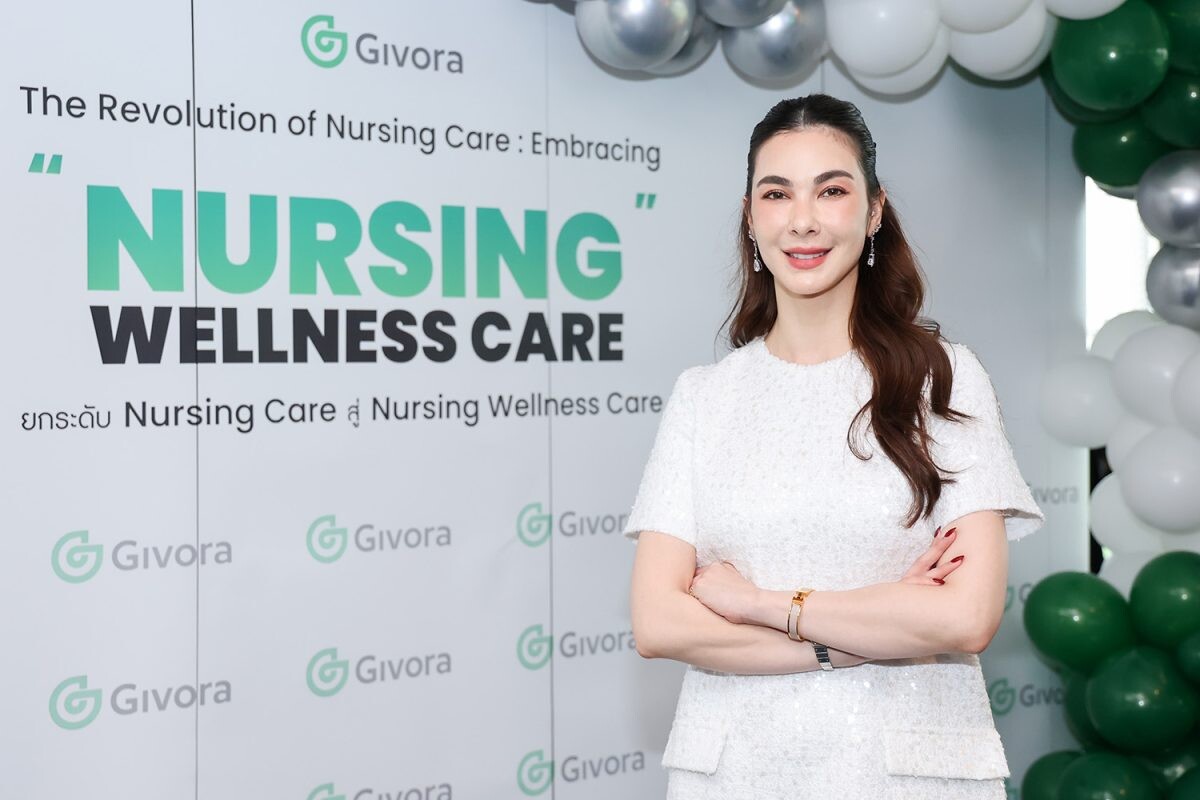 "โบว์ เบญจวรรณ" ขึ้นแท่น Brand Ambassador "Givora" ร่วมส่งเสริมธุรกิจงานบริการการดูแลสุขภาพของคนไทย มิติใหม่ที่ตอบโจทย์ลดความเสี่ยงโรคร้ายแรง