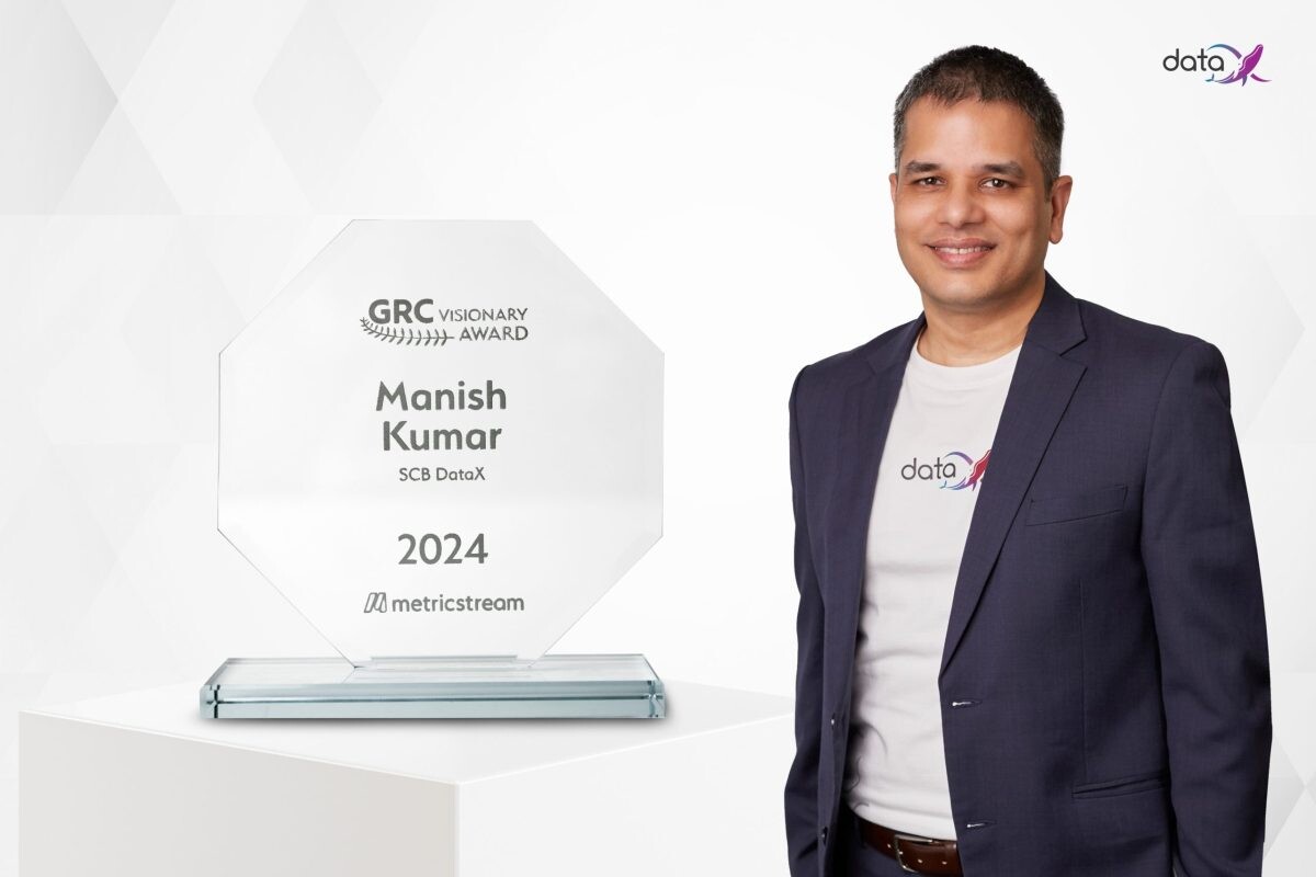 DataX คว้ารางวัล "GRC Visionary Awards" จากเวที MetricStream Honors 2024 GRC Journey Awards