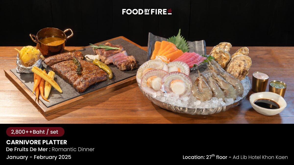 Food by Fire Unveils a Seafood Lover's Paradise with the "De Fruits De Mer" Set