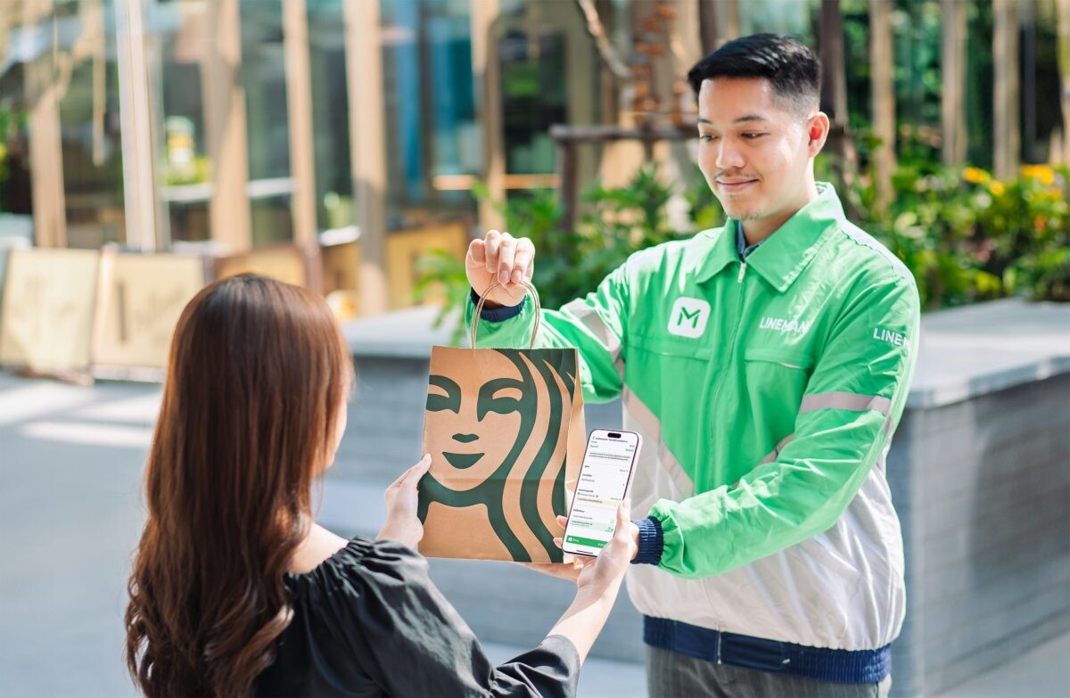 สตาร์บัคส์ ร่วมกับ LINE MAN ยกระดับ ประสบการณ์สตาร์บัคส์ ไปอีกขั้น ให้สมาชิก Starbucks(R) Rewards สามารถสะสมดาวได้แล้วผ่าน LINE MAN