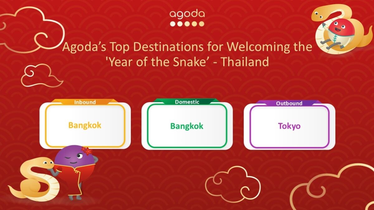 Bangkok is Thailand's Top Destination for Welcoming 'The Year of the Snake' - Agoda