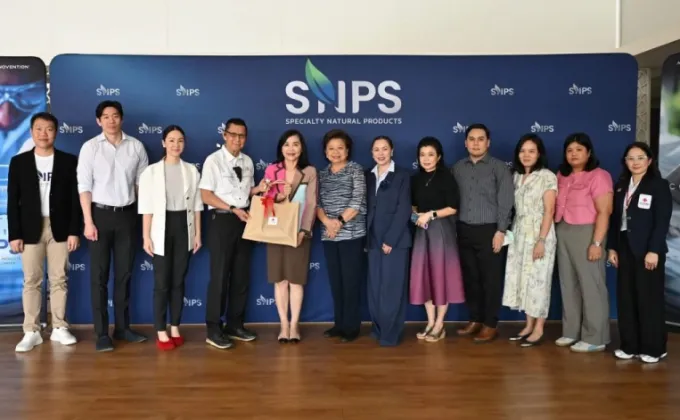 SNPS ต้อนรับ คณะผู้บริหารและนักวิจัยสภากาชาดไทย