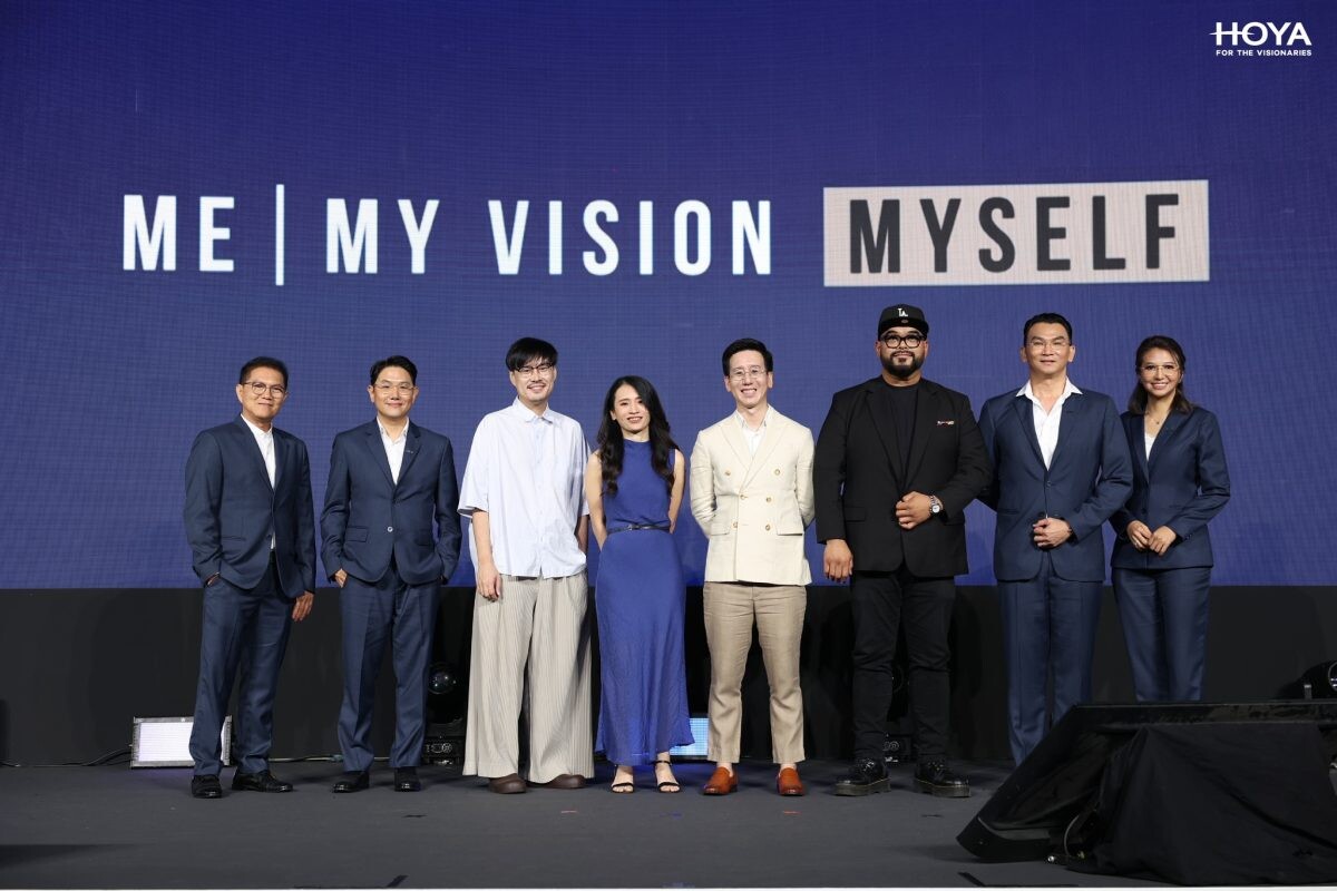 HOYA เปิดตัวนวัตกรรมเลนส์โปรเกรสซีฟสุดล้ำ ผ่านแคมเปญใหม่ Me | My Vision | MySelf