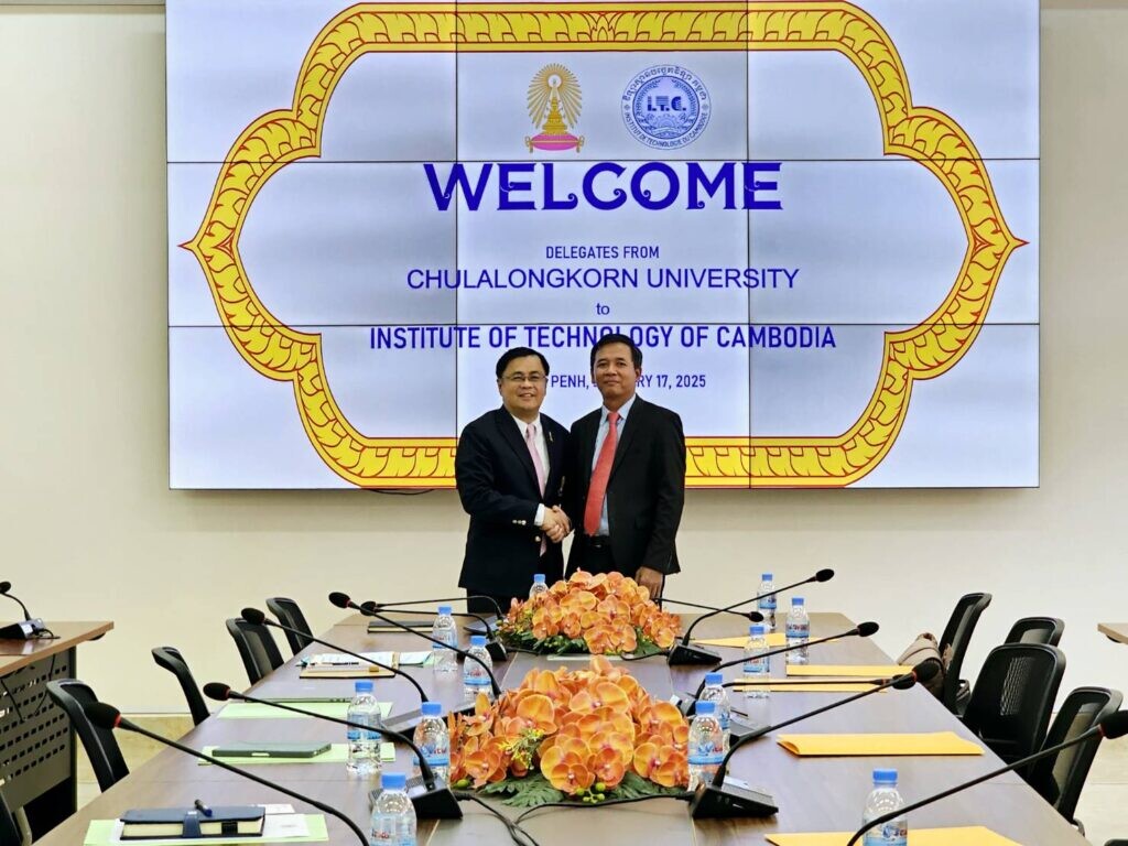 The President of Chula Meets with Cambodian Minister of Education, a Graduate of the Faculty of Education Strengthening Relations and Integrating Knowledge for Youth in the Region