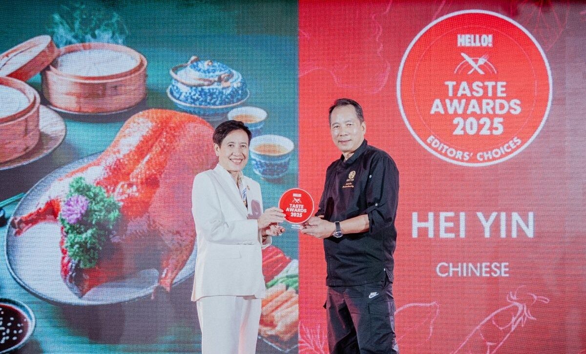 HEI YIN wins Editors' Choices at HELLO! Taste Awards 2025