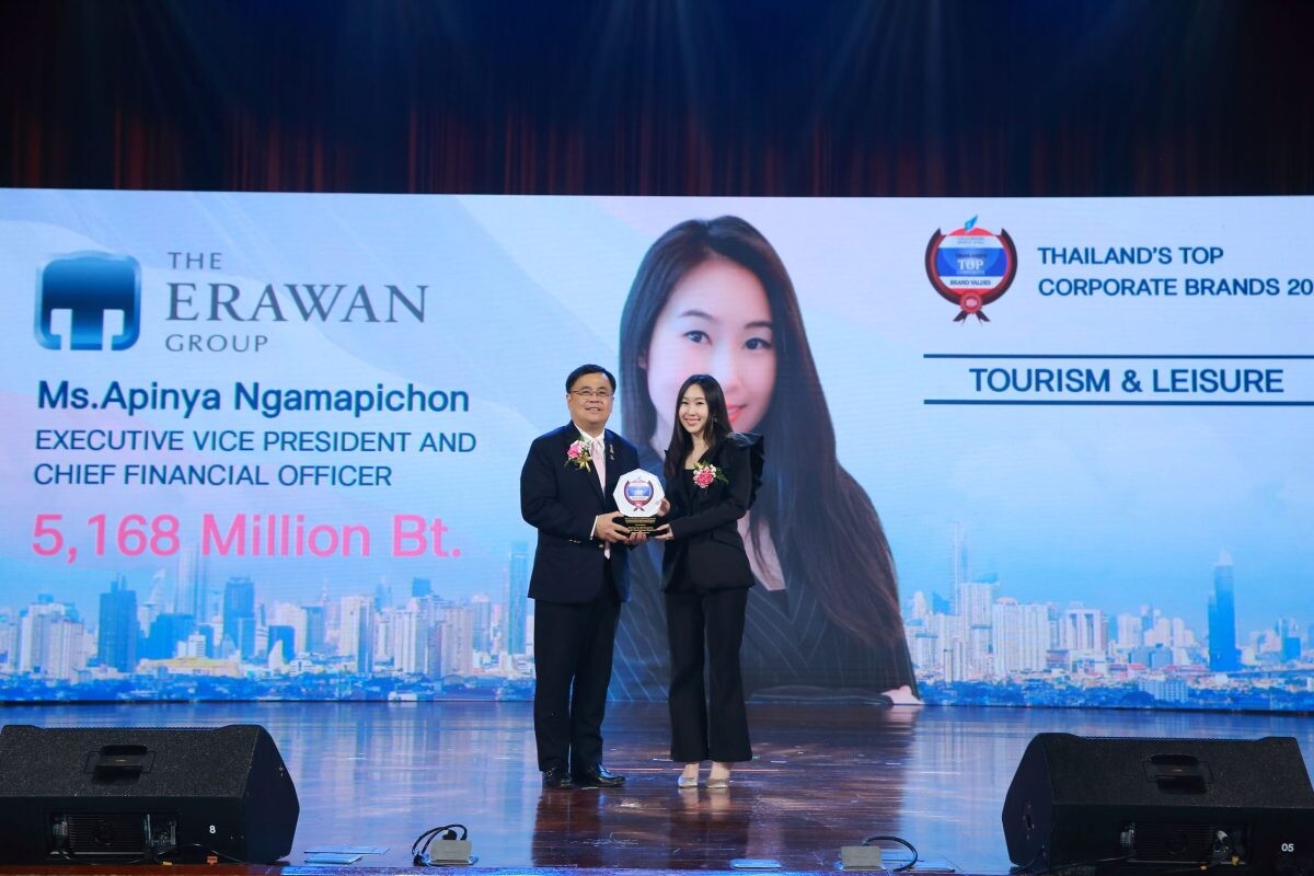 The Erawan Group PLC., recently received the "Thailand's Top Corporate Brands 2024"