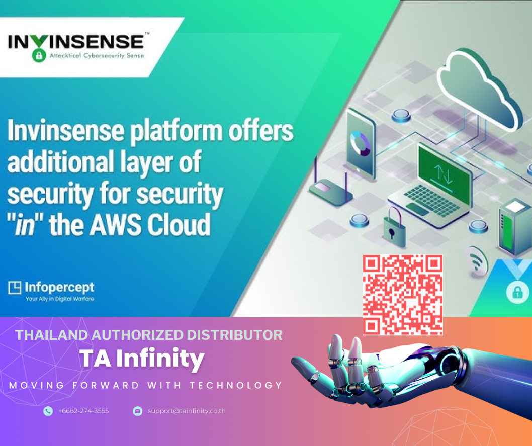 Infopercept และ Amazon Web Services (AWS) จับมือให้บริการด้านความปลอดภัย "Invinsense Cloud"