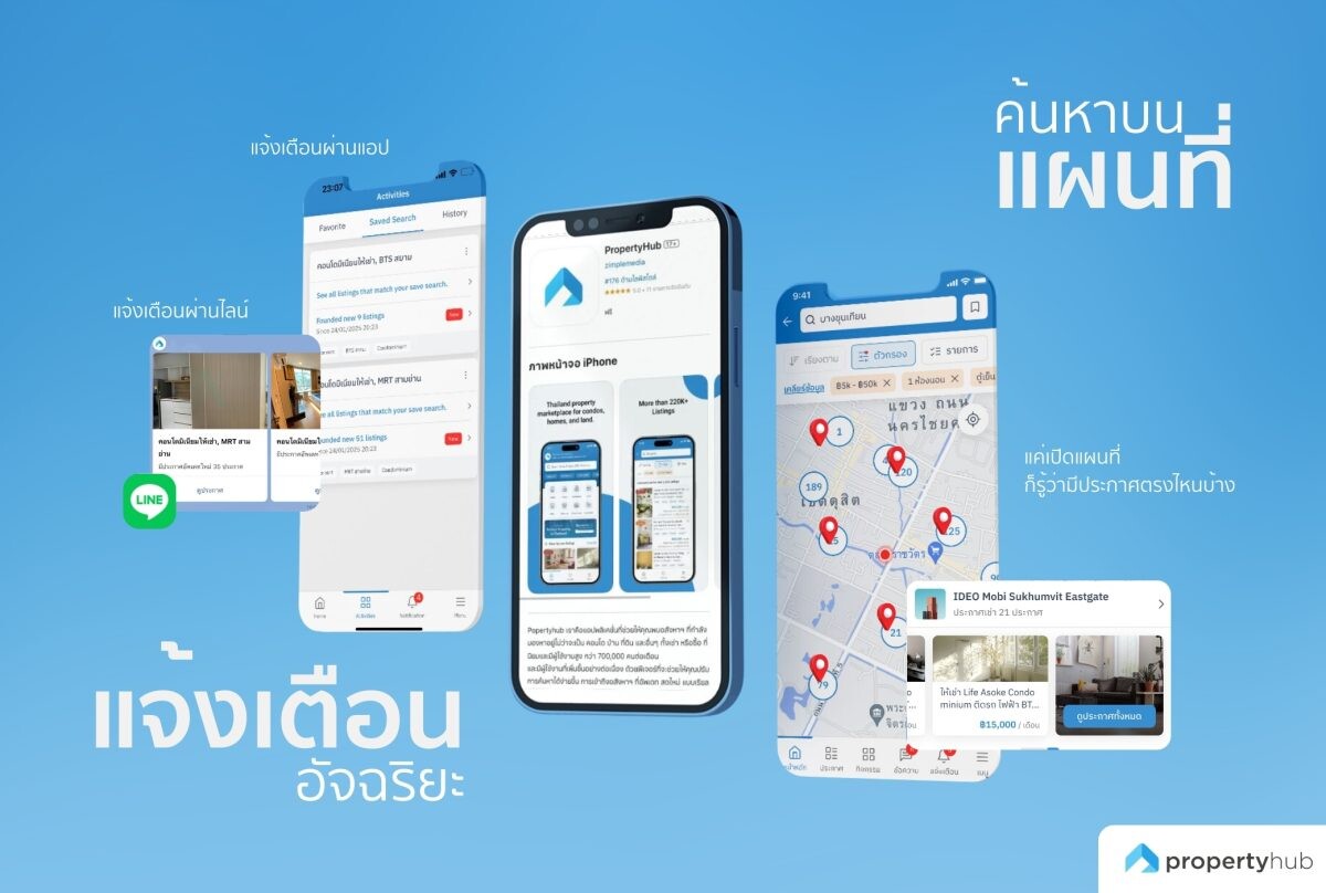 ซิมเปิ้ล อินเทอร์เน็ต เปิดตัว แอปพลิเคชัน ใหม่ พร็อพเพอร์ตี้ฮับ (Propertyhub) เพื่อธุรกิจ "อสังหาริมทรัพย์" ทั่วไทย