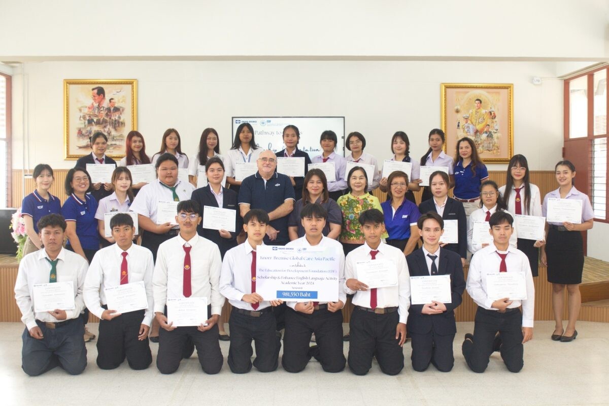 Knorr-Bremse Global Care Asia Pacific increases scholarships to Thai higher vocational certificate students