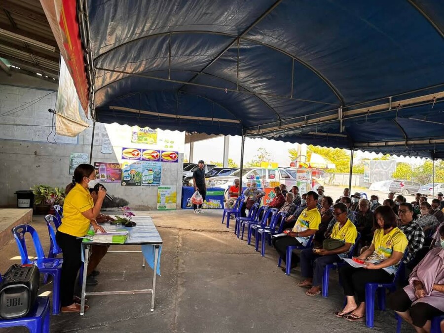 ร่วมประชุมสร้างการรับรู้มาตรการบริหารจัดการป้องกันและแก้ไขปัญหาฝุ่นละอองขนาดเล็กไม่เกิน PM2.5 ภาคการเกษตร