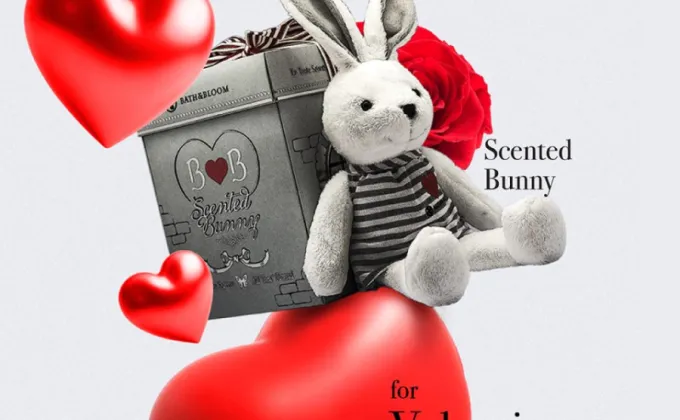 Bath & Bloom ดรอป Scented Bunny