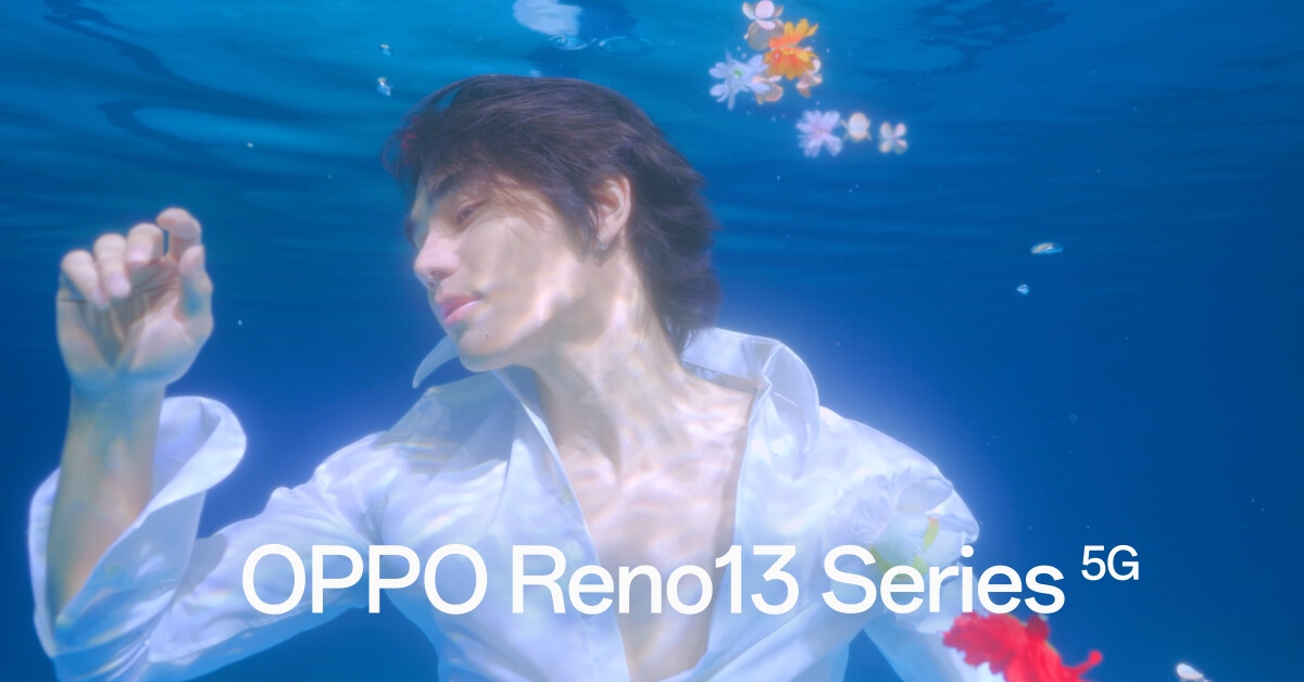 OPPO Reno13 Series 5G จัดเต็มครั้งแรกกับแฟชั่นเซ็ตใต้น้ำจาก 'เจฟ ซาเตอร์' โชว์มนตร์เสน่ห์แห่งโลกใต้น้ำ