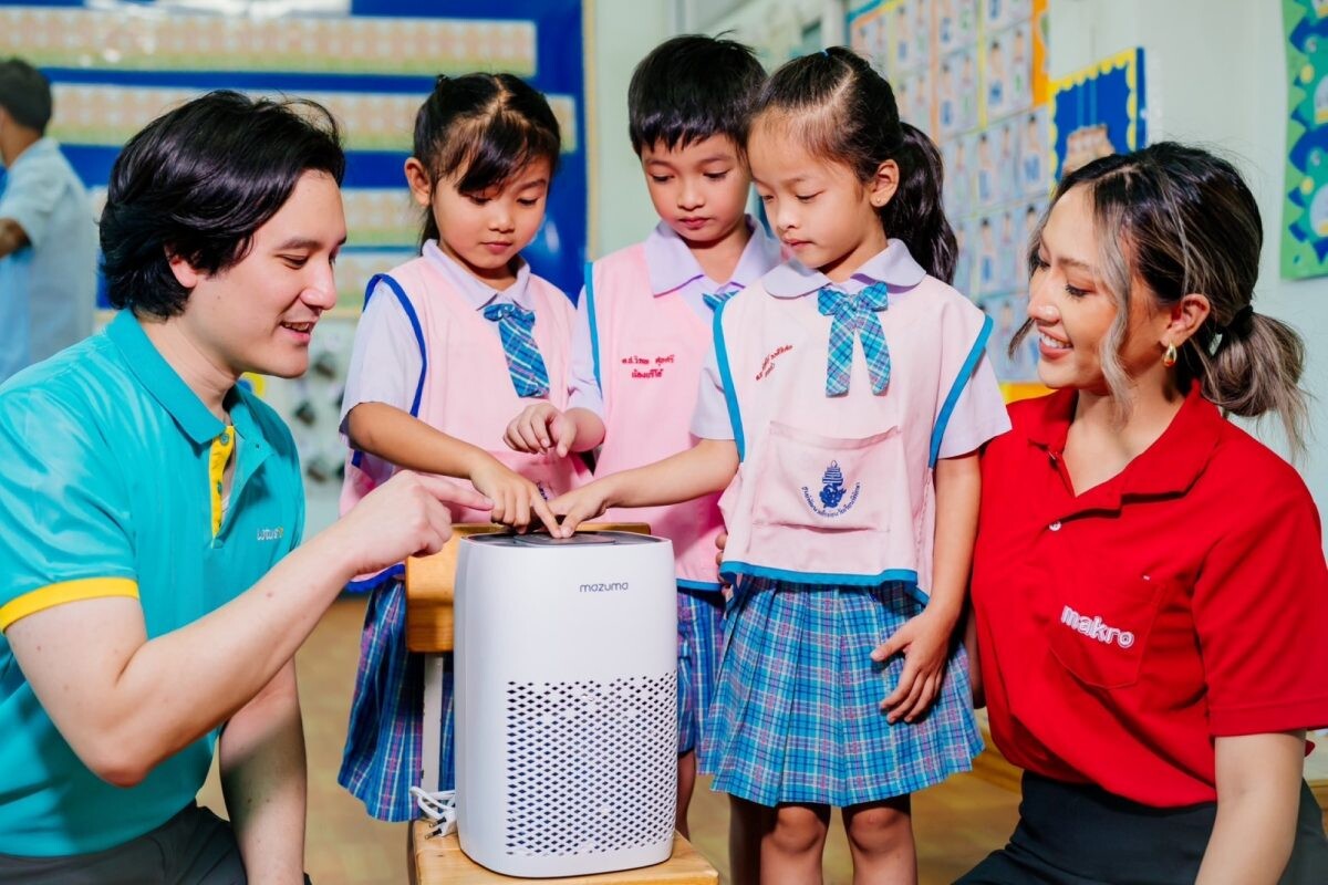 "CP AXTRA" Cares Thai Children's Health, Joins Hands with BMA, to Provide Air Purifiers to 50 Child Development Centers Across Bangkok and Education on PM 2.5 Prevention