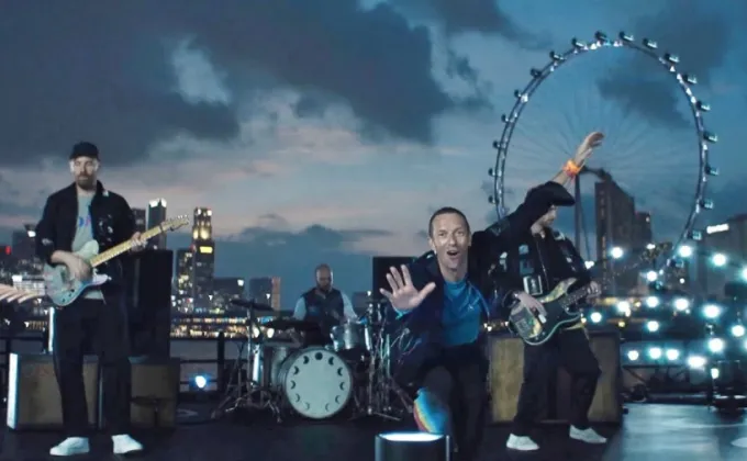 Coldplay ปล่อยมิวสิกวิดิโอเพลง