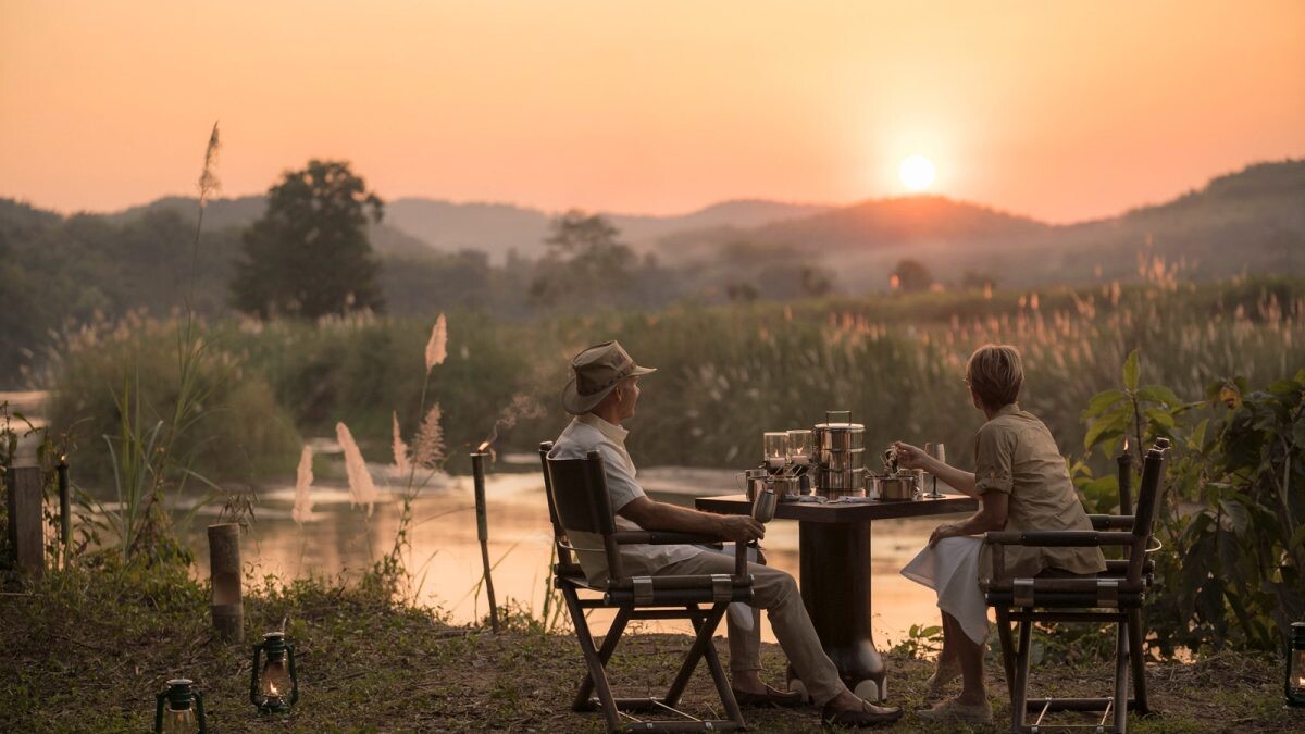 Luxury Jungle Romantic Getaways for Couples at Four Seasons Tented Camp Golden Triangle