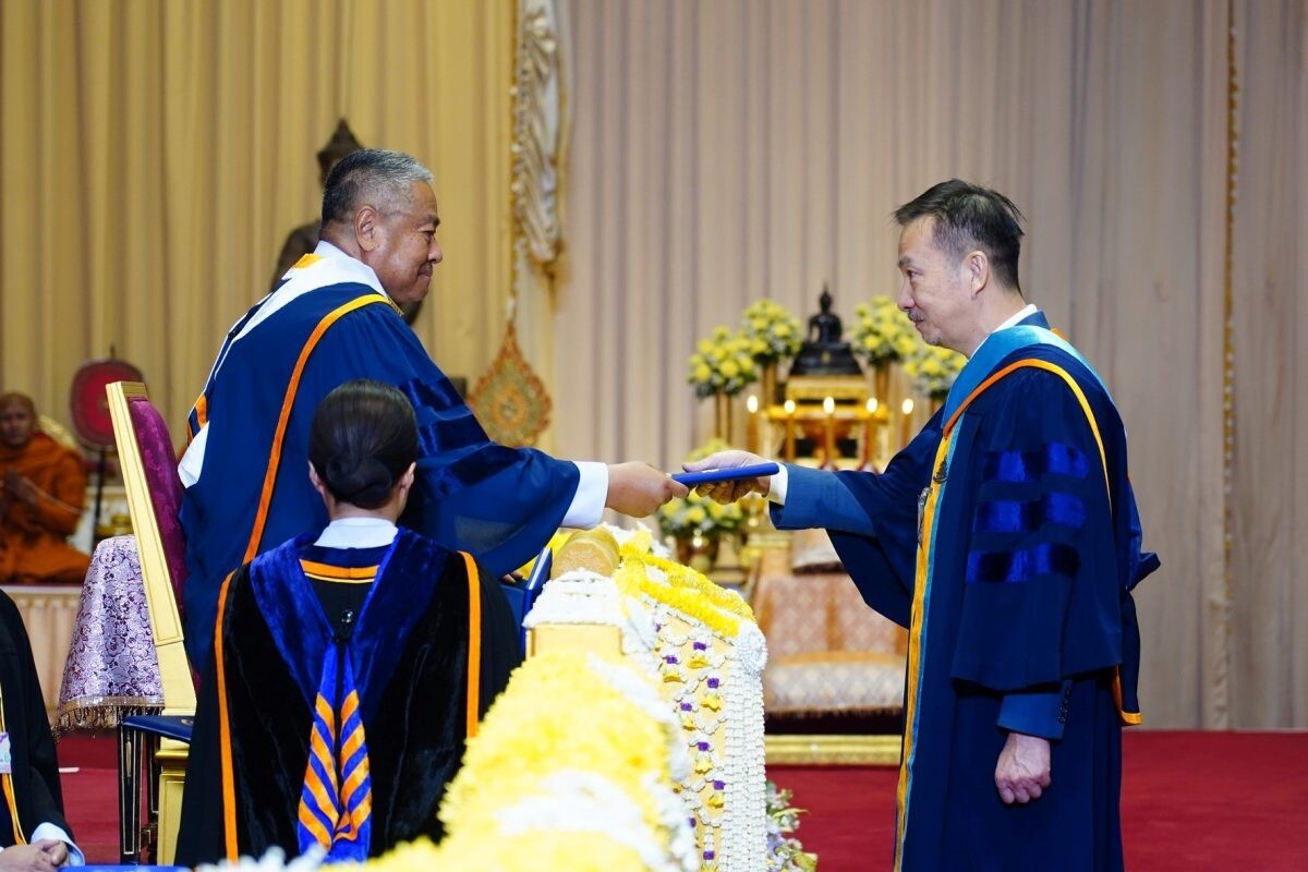 Bangchak Group CEO Receives Honorary Doctorate in Business Administration from Ramkhamhaeng University