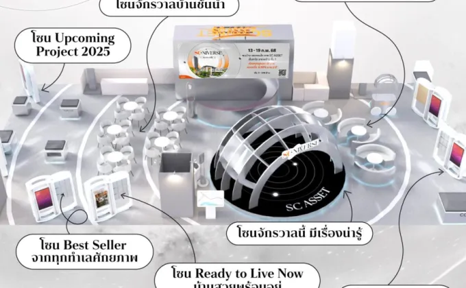 'SC Asset' ชวนค้นหาจักรวาลบ้านชั้นนำ