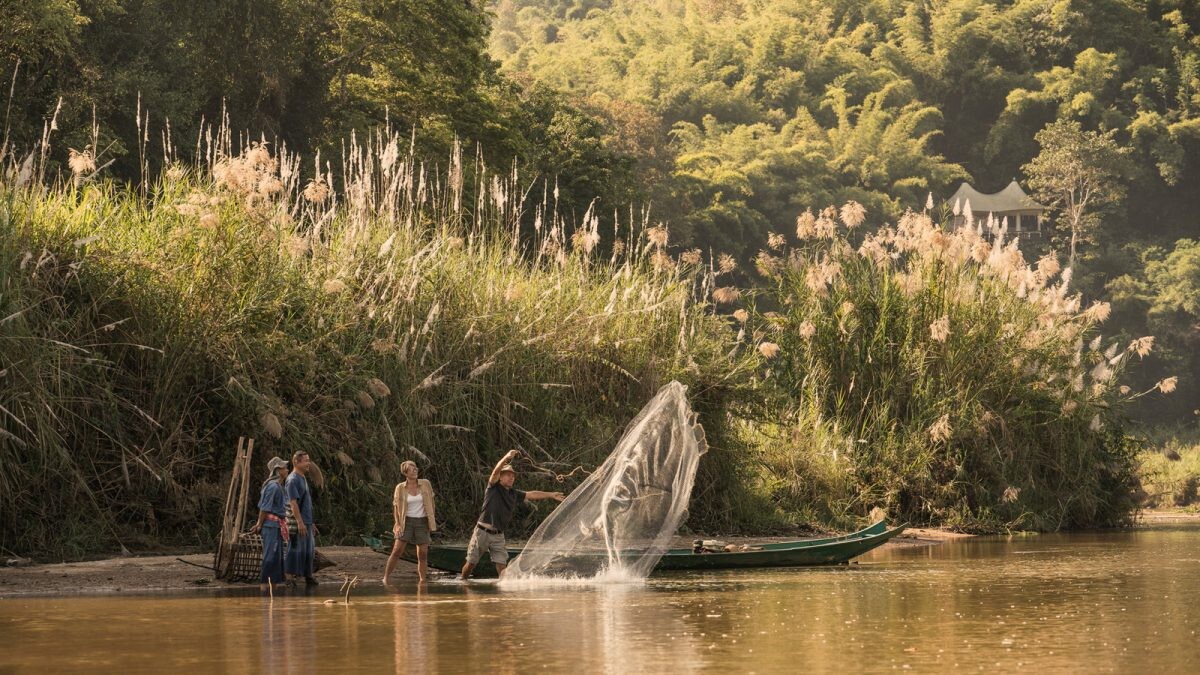 Fishing with the Locals in the Golden Triangle