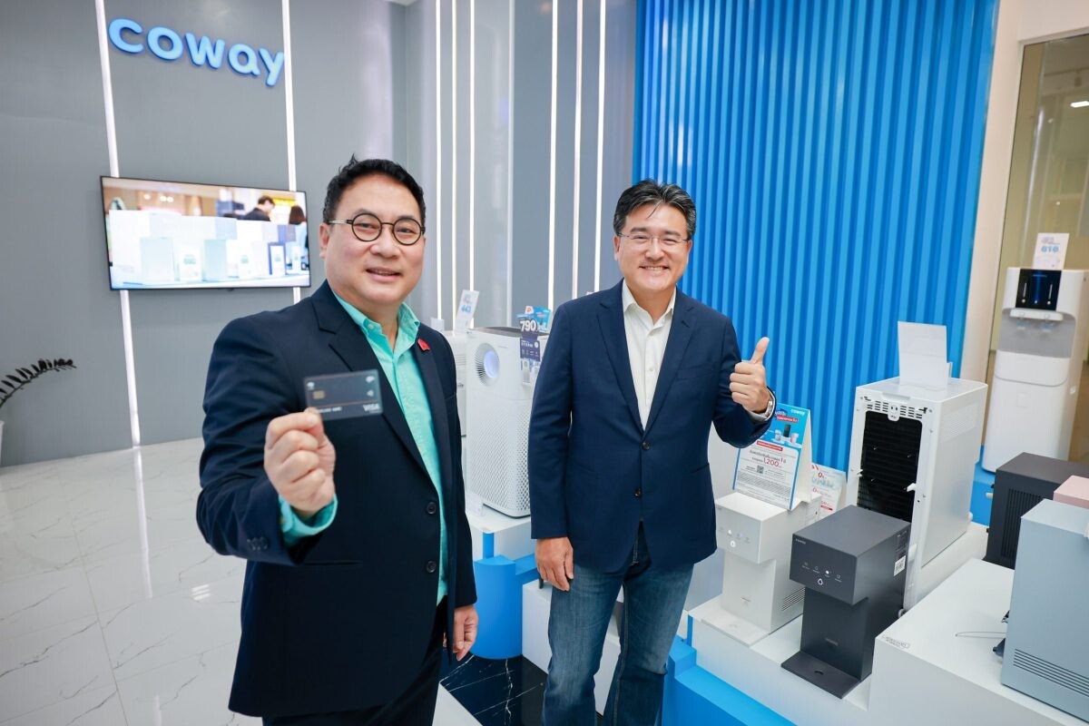 KTC Partners with COWAY to Support Thai Well-Being Amid Dust and Pollution Crisis with a Value-Driven Membership Model