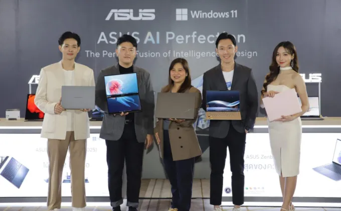 ASUS ส่งไลน์อัป AI PC ใหม่ประจำปี