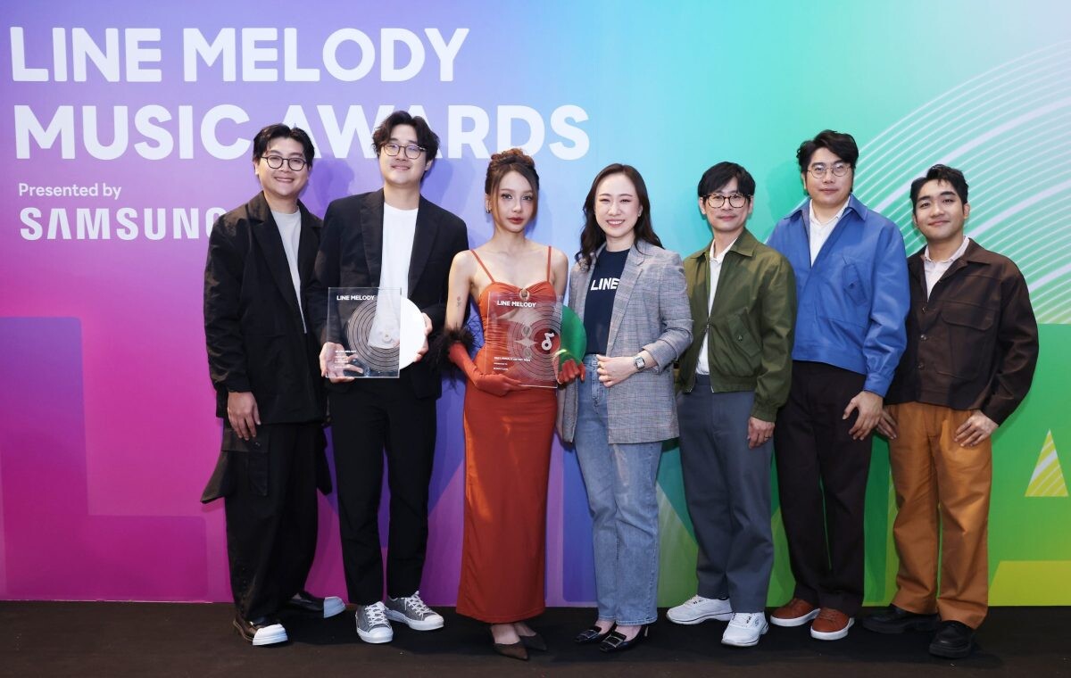 LINE MELODY จัดงาน LINE MELODY MUSIC AWARDS PRESENTED BY SAMSUNG