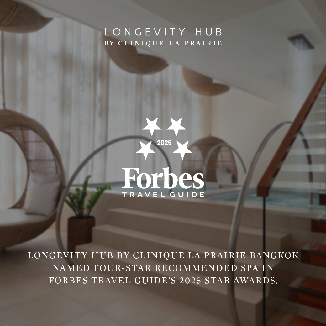 Longevity Hub by Clinique La Prairie Bangkok Named Four-Star Recommended Spa In Forbes Travel Guide's 2025 Star Awards