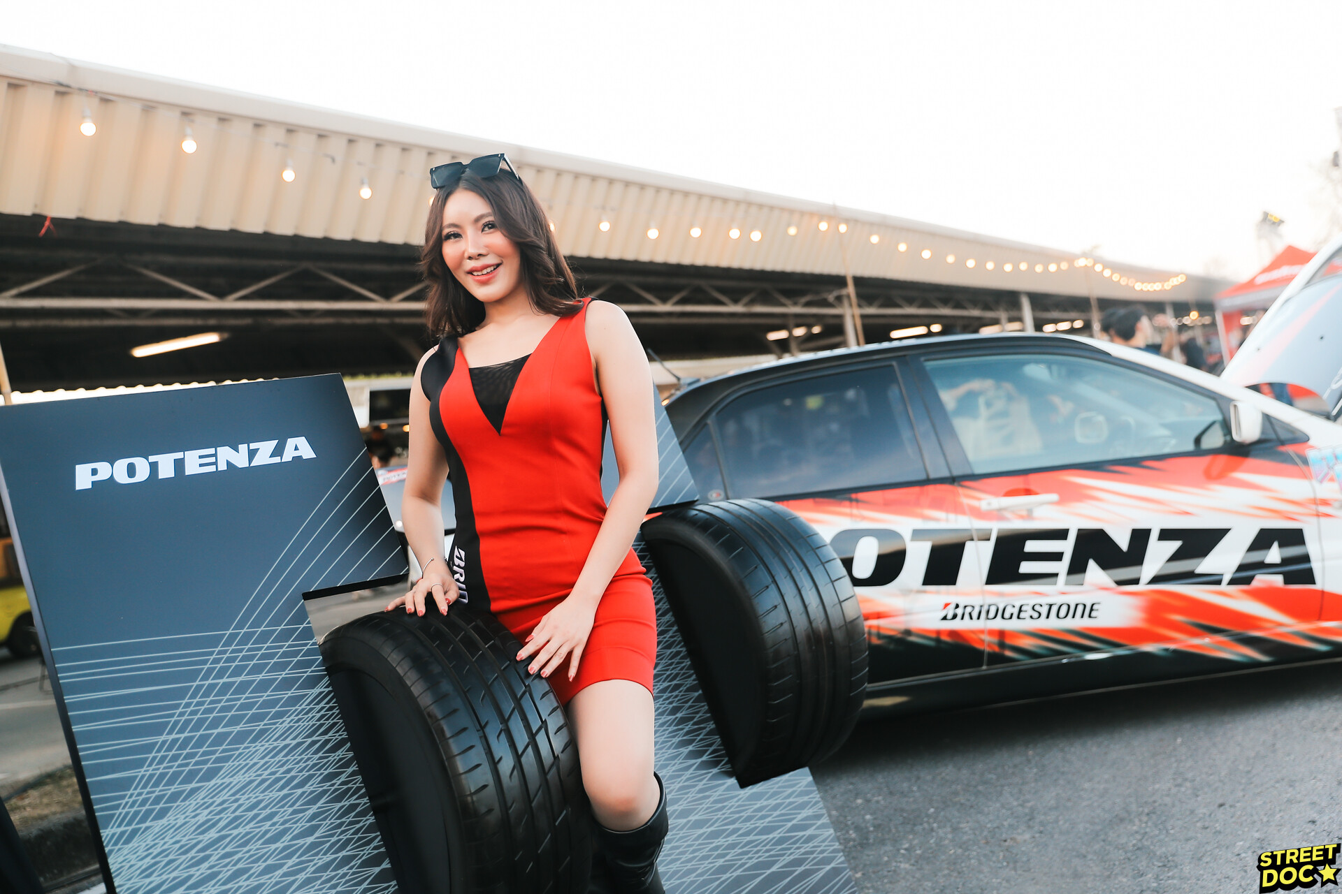 Bridgestone Unleashes the Power of Sports, Showcasing Premium Tires "POTENZA SPORT" and "POTENZA Adrenalin RE004" to High-Speed Car Enthusiasts at the Grand Event "STREET DOC FEST Chiangmai 2025"