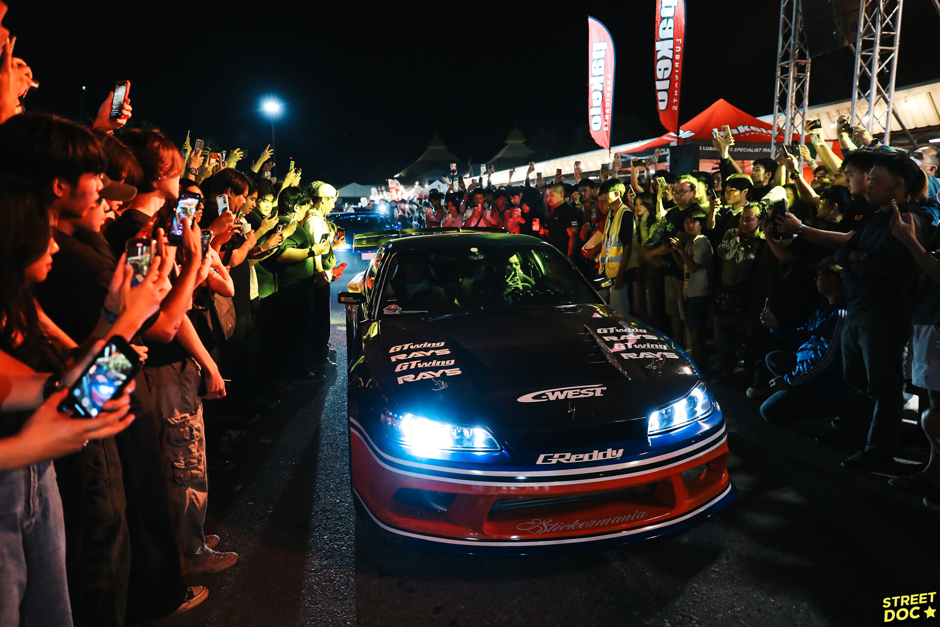 Bridgestone Unleashes the Power of Sports, Showcasing Premium Tires "POTENZA SPORT" and "POTENZA Adrenalin RE004" to High-Speed Car Enthusiasts at the Grand Event "STREET DOC FEST Chiangmai 2025"