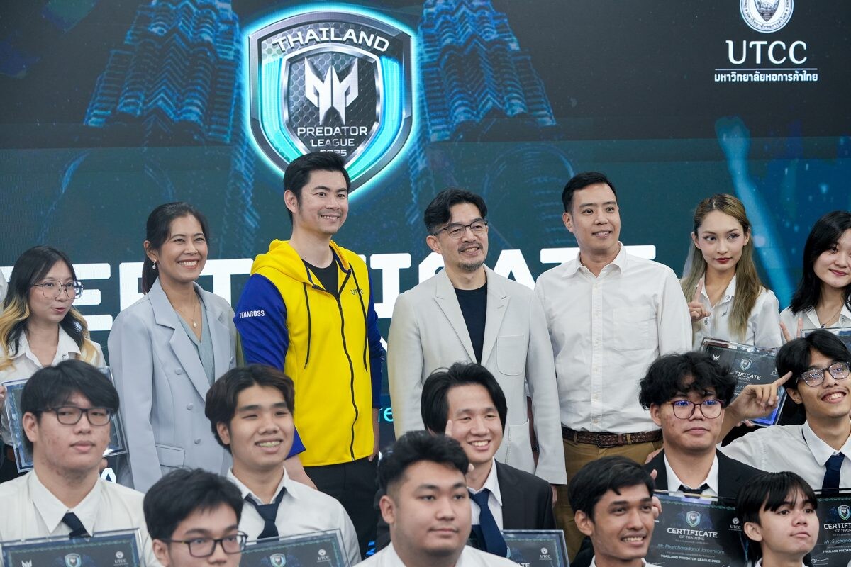 เอเซอร์ มอบประกาศนียบัตรให้นักศึกษาในโครงการ 'Esports Internship Program' เปิดทางสู่โอกาสใหม่ในวงการอีสปอร์ตไทย