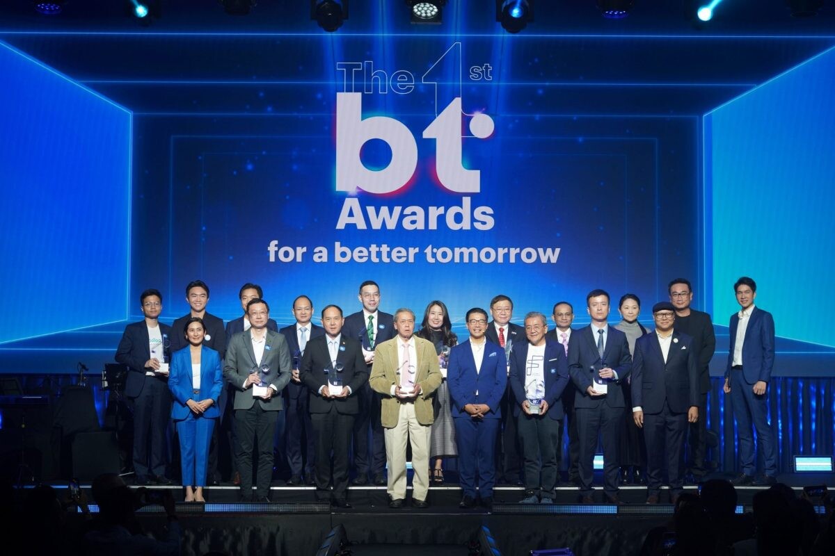 'The 1st BT Awards' งานประกาศรางวัลครั้งแรก โดย BT beartai เชิดชูผลงานของผู้สร้างการเปลี่ยนแปลงเพื่อสังคมไทย และทำให้โลกนี้ดีขึ้น