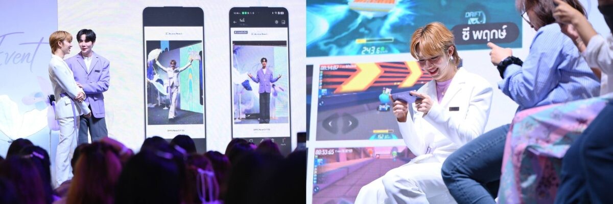 เก็บโมเมนต์แห่งความสุขด้วย OPPO Reno13 Series 5G สานต่อความฟิน "ซี-นุนิว" ในงาน OPPO Reno13 Series 5G : User Event ในราคาเริ่มต้น 12,999 บาท