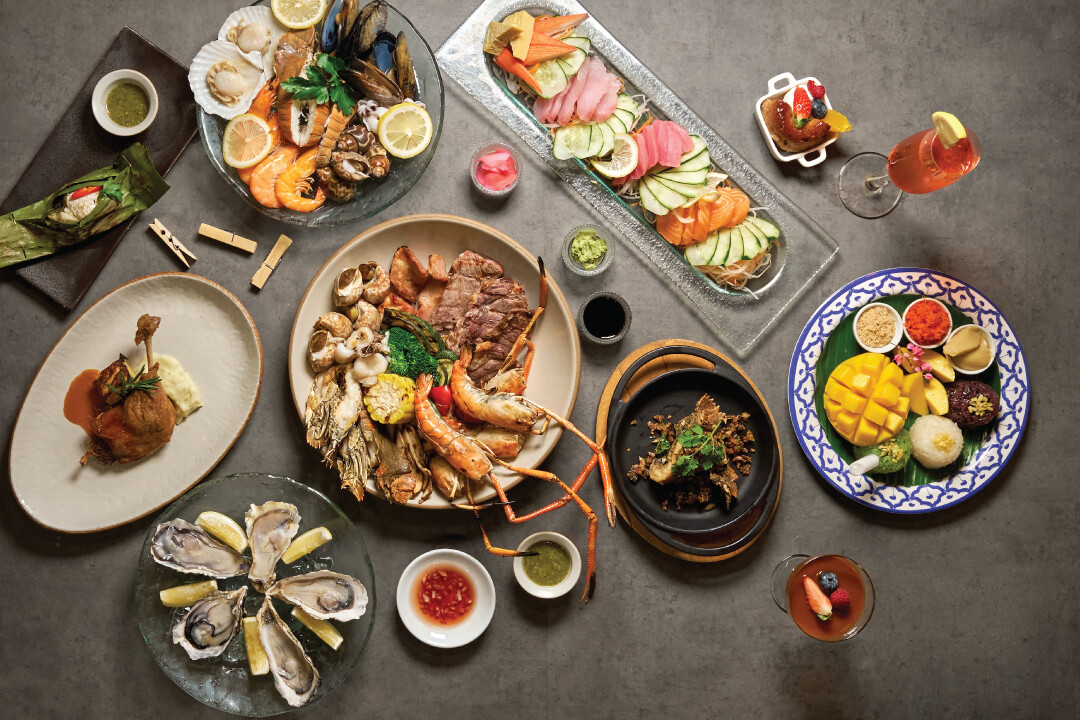 Weekend Premium Buffet dinner at Latest Recipe, Le Meridien Suvarnabhumi