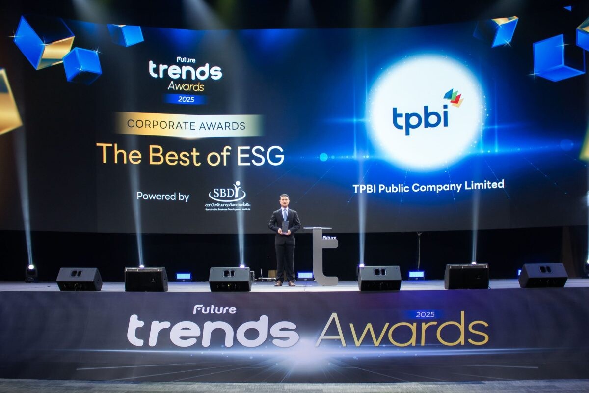 TPBI Wins "The Best of ESG" Award at Future Trends Awards 2025