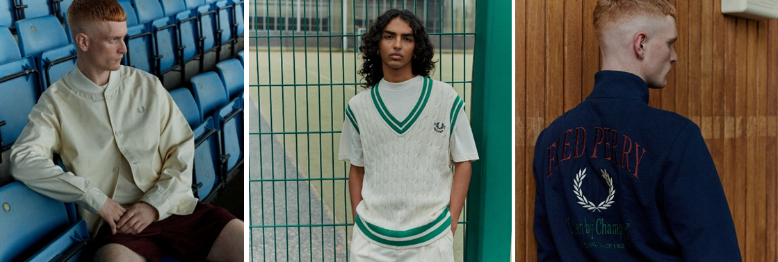 FRED PERRY launches Club House Collection A refined tribute to the timeless casual elegance of exclusive tennis clubs from the past