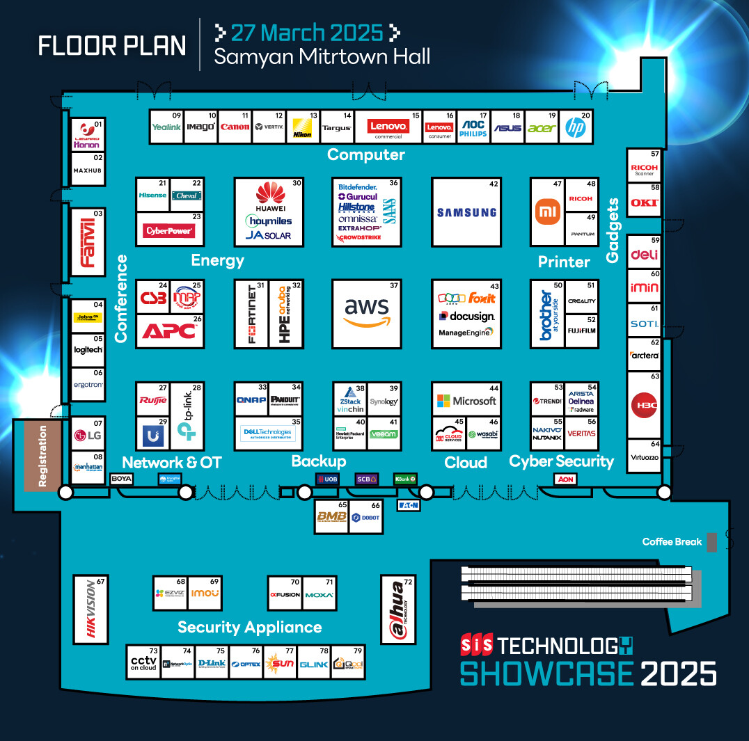 SiS Technology Showcase 2025 Bangkok เปิดประสบการณ์ในหลากหลายโซนเทคโนโลยี