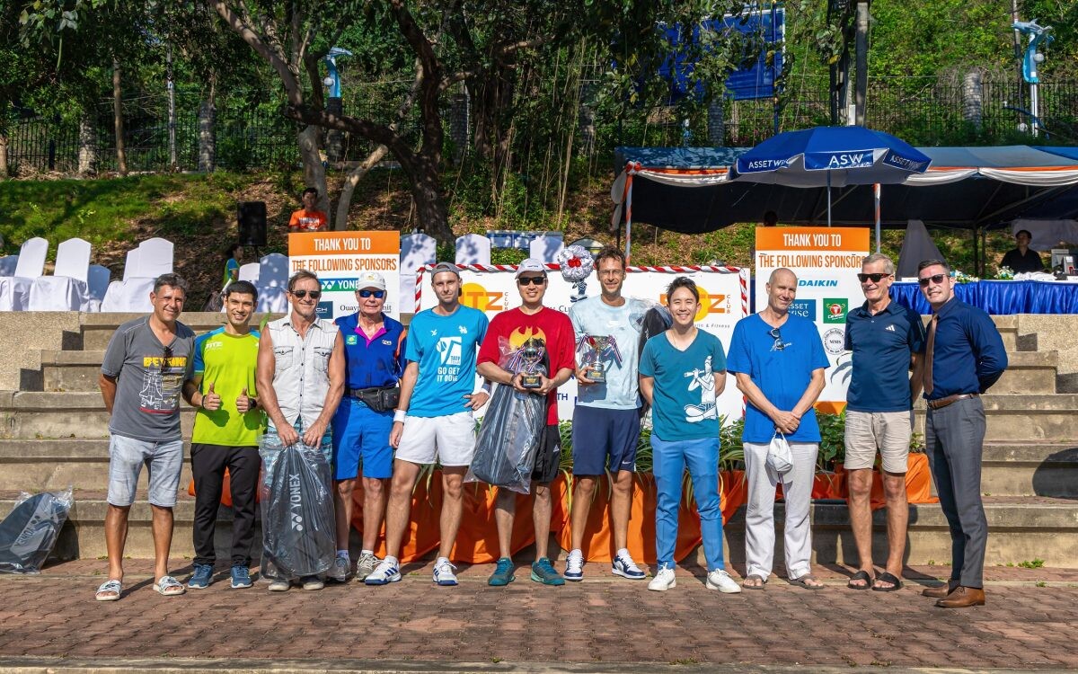 The 17th Fitz Club Tennis Championship Once Again Captivates Pattaya Tennis Lovers