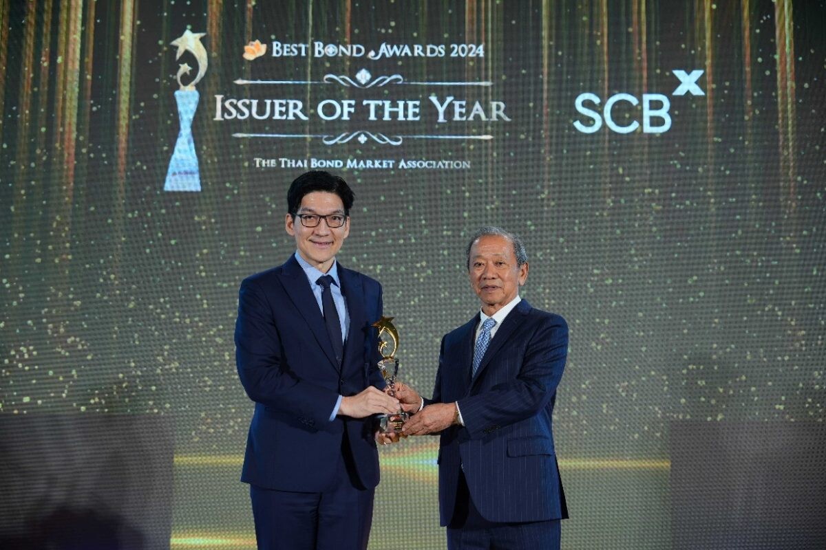 SCBX Wins Prestigious Issuer of the Year 2024 Award from ThaiBMA Underscoring the Strong Confidence from Thai Investors