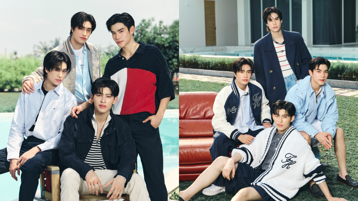 TOMMY HILFIGER UNVEILS SPRING 2025 WITH T-WAVE STARS POND, PHUWIN, GEMINI AND FOURTH