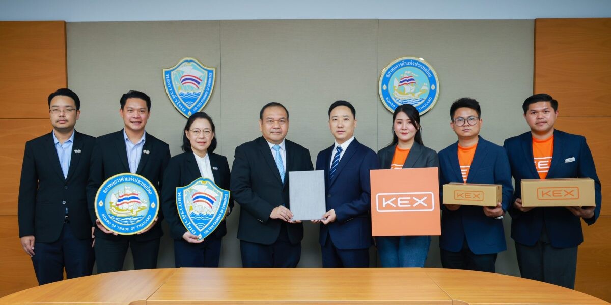 KEX Partners with the Thai Chamber of Commerce and Board of Trade of Thailand to Expand Business Network. Exclusive Benefits for Chamber Members: 15% Discount on Express Parcel Delivery